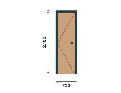Doors example drawing
